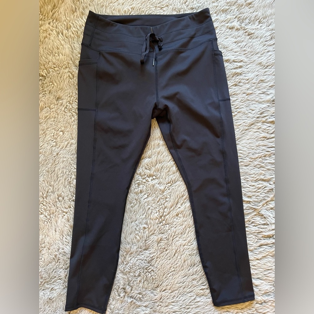 Black Athletic Joggers with Drawstring